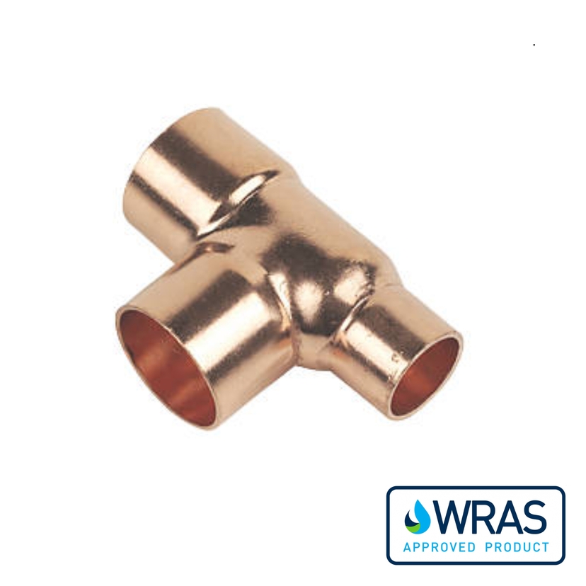 Endfeed 42 x 42 x 35mm Reducing Tee EC31-424235 Image 1