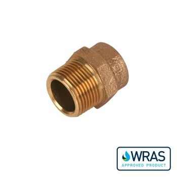 Endfeed 15mm x 1/2" Straight Connector MI ED12-15D Image 1