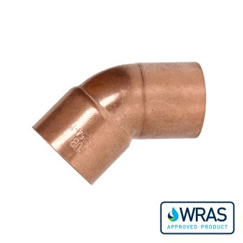 Endfeed 42mm 45 degree MxF Street Elbow EC25F-42 Image 1