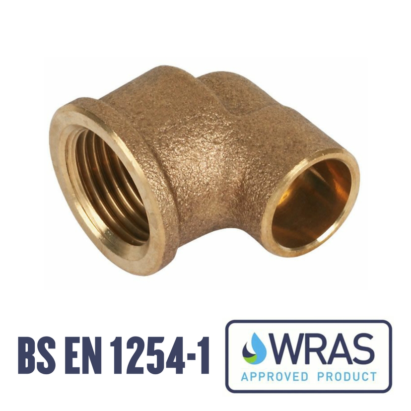 Endfeed 22mm x 3/4" Elbow FIxC EG24-22E Image 1