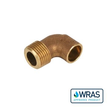 Endfeed 15mm x 1/2" Elbow MIxC ED22-15D Image 1