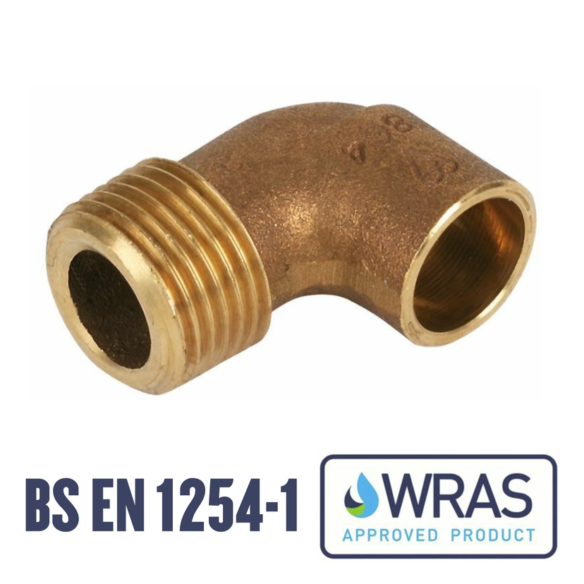 Endfeed 22mm x 3/4" Elbow MIxC EG22-22E Image 1