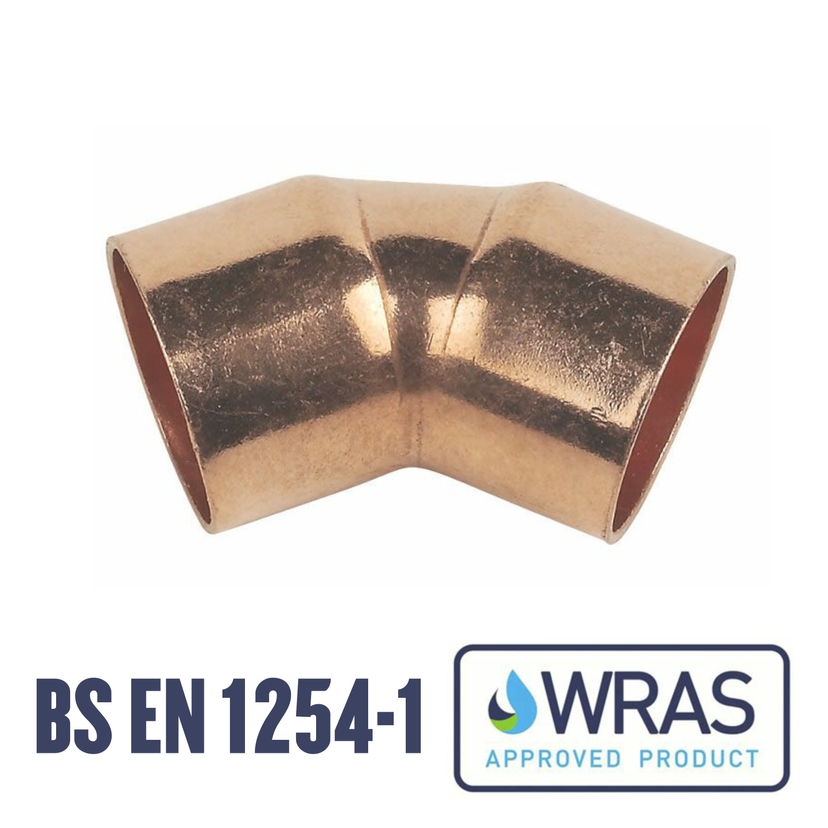 Endfeed 28mm 45 degree Elbow EC25-28 Image 1