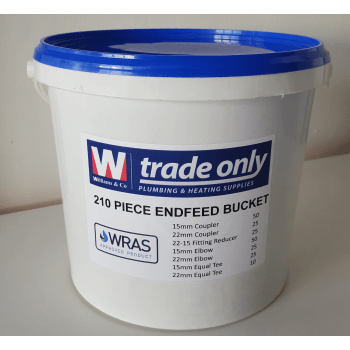 Endfeed 210 Fittings Tub - Blue Lid EDBOX8BLUE Image 1