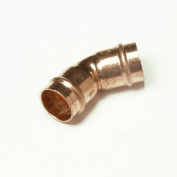 Solder Ring 15mm 45 degree Elbow SC25-15 Image 1