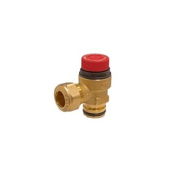 Altecnic 6 Bar Safety Relief Valve - Unvented Inlet Control F0000412 Image 1