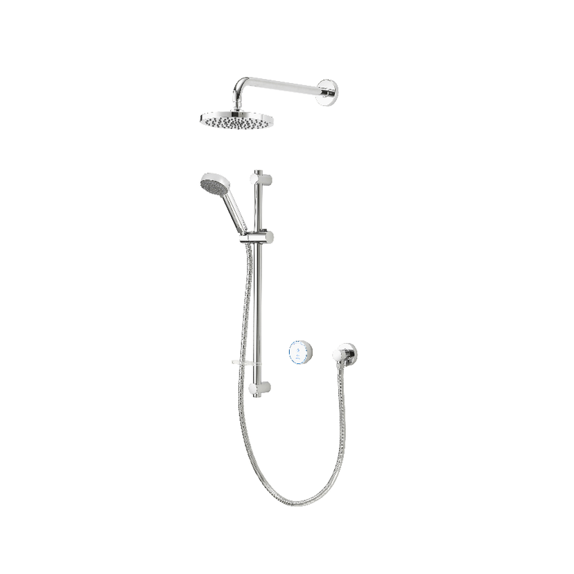 Aqualisa Blue Smart Dual Conc Adj & Fxd Wall Hd - HP/Combi BA1BVDVFW23 Image 1