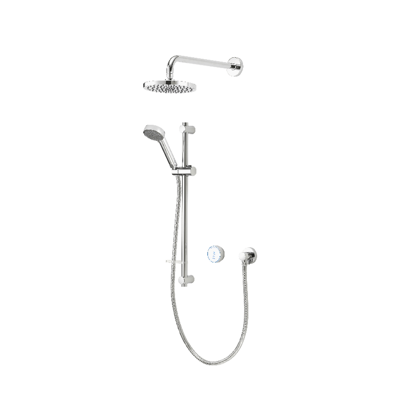 Aqualisa Blue Smart Dual Conc Adj & Fixed Wall Head - GP BA2BVDVFW23 Image 1