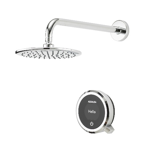 Aqualisa Touch Smart Conc Fixed Wall Hd -HP/Combi QZST.A1.BR.23 Image 1