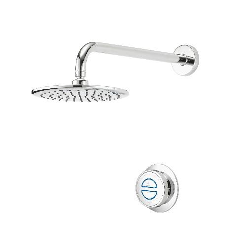 Aqualisa Classic Smart Conc Fixed Wall - HP/Combi QZD.A1.BR.23