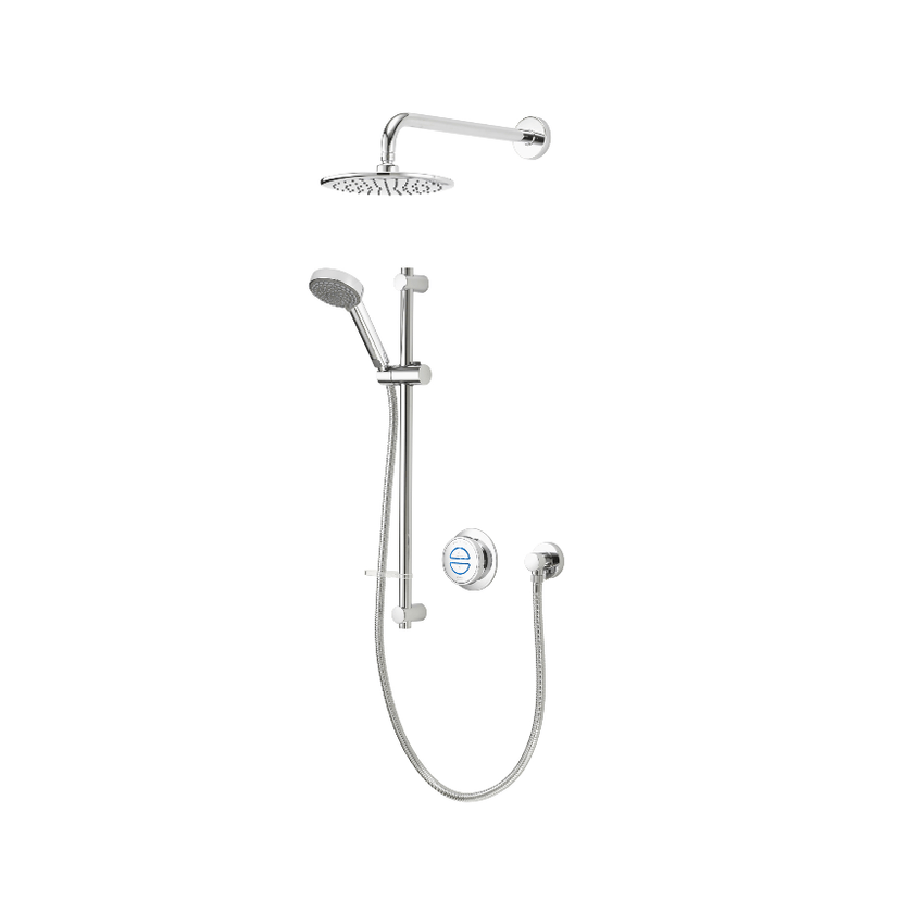 Aqualisa Classic Smart Dual Conc Adj & Wall Fix Hds -HP/Combi Image 1