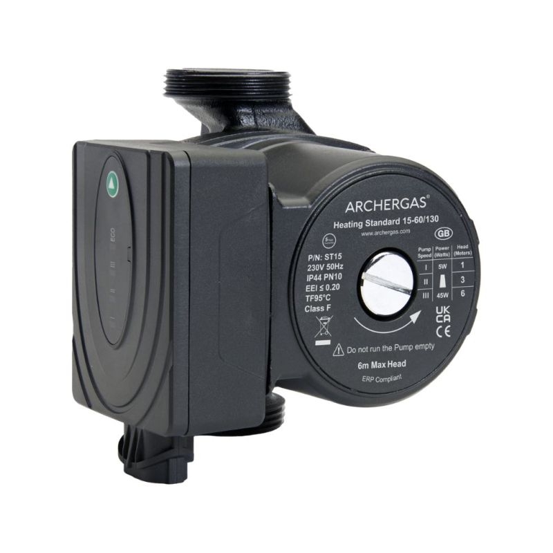 Archergas Heating Standard Circulator Pump 15-60/130 Image 1