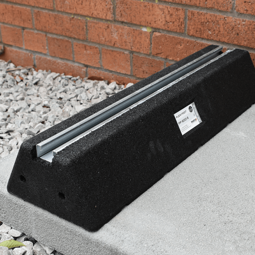 Air Con/ASHP Flexi Foot (Singles) - 600x185x150mm 420kg FF-600-S-150 Image 1