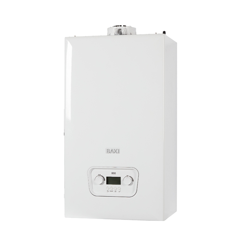 Baxi 830 30kW Gas Combi 2 Boiler with ADEY Magnaclean Filter 7814305 Image 1