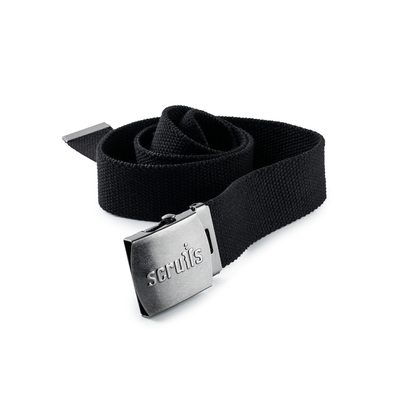 Scruffs Cotton Adjustable Clip Belt - Black T50304 Image 1
