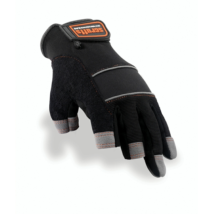 Scruffs Trade Fingerless Gloves X Large T51005 Image 1