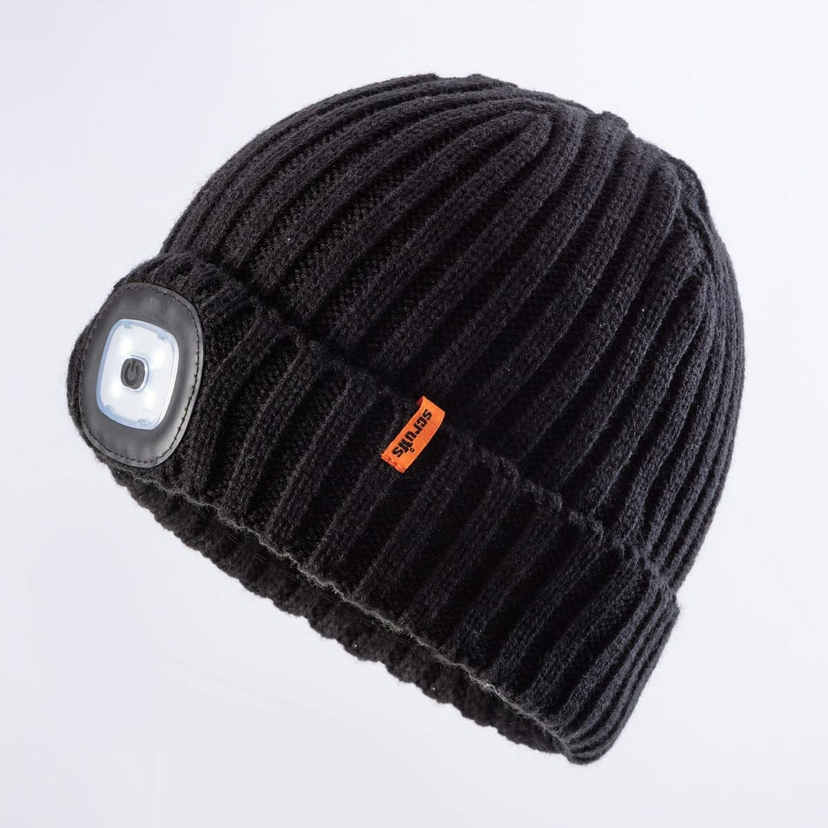 Scruffs LED Knitted Beanie - Black T54631 Image 1