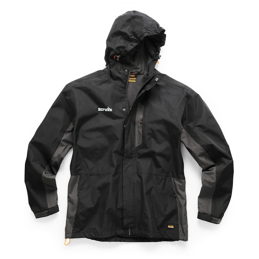 Scruffs Worker Jacket Large - Black/Graphite T54858 Image 1