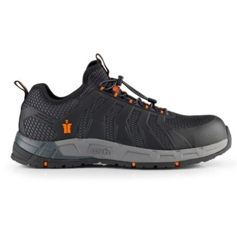 Scruffs Argon Trainers 8/42 - Black T54974 Image 1