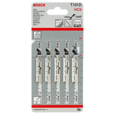 Bosch Jigsaw Blades - Metal (5 pack) T118A 2608631013 Image 1