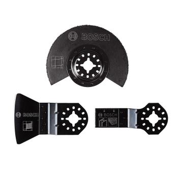 Bosch Multi Tool Blade 3 Piece Set Tiles 2608662342 Image 1