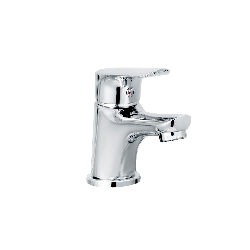 Bristan Essentials Aster Basin Mixer & Clicker Waste AST BAS C Image 1