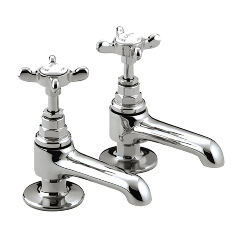 Bristan 1901 Basin Pillar Taps N 1/2 C CD Image 1