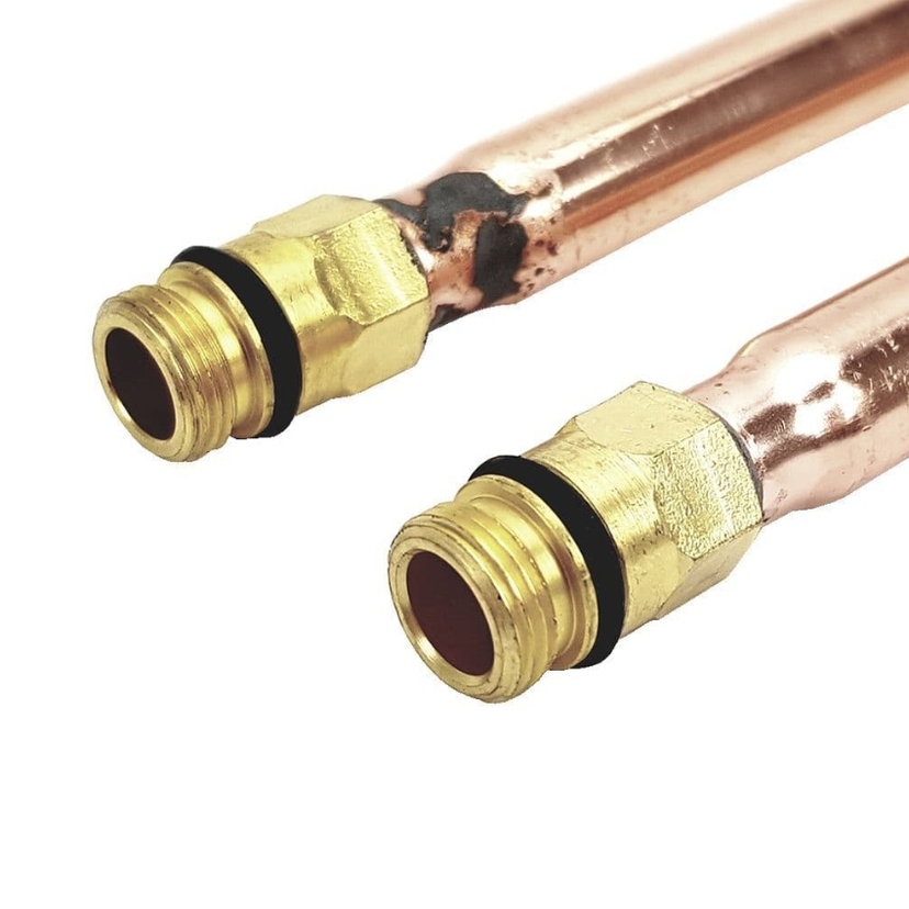 Bristan M12x265mm Copper Tails (Pair) ZTG12-265 Image 1