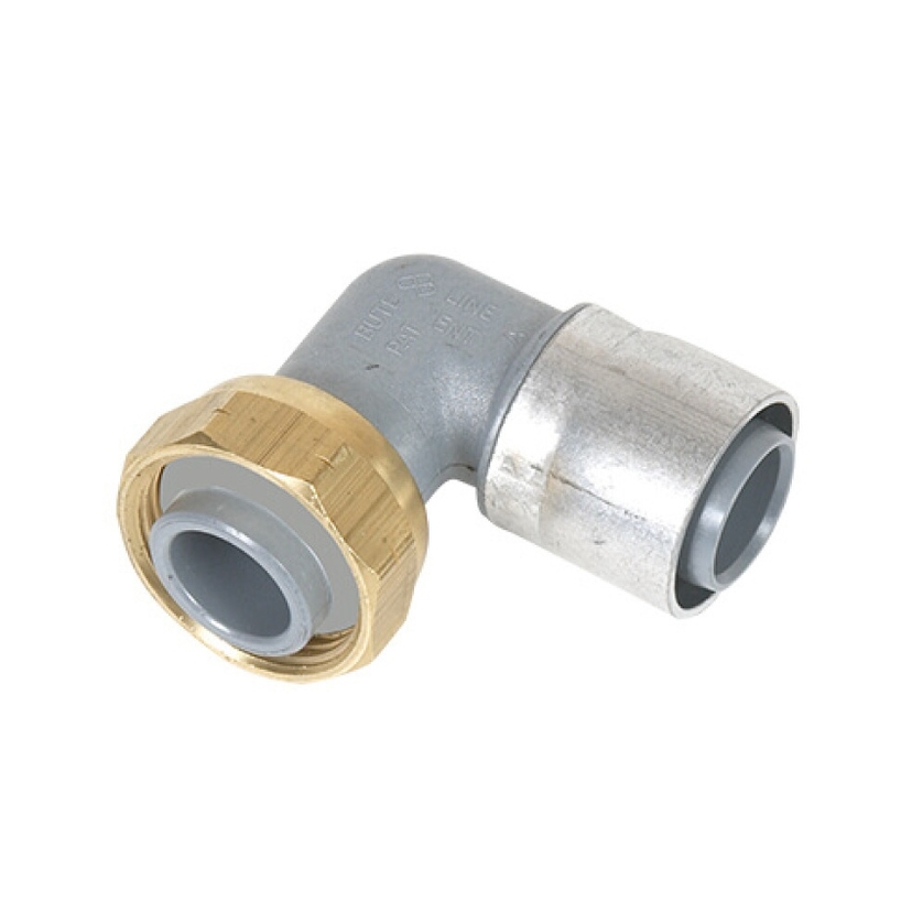 Buteline 1" BSP x 28mm Elbow Tap Connector BEF128 Image 1