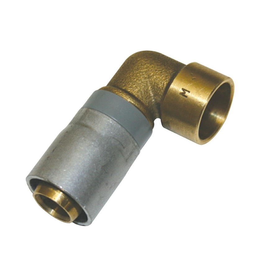 Buteline 22mm CU x 22mm Bute Elbow Female Soldering Tails BFBE22 Image 1