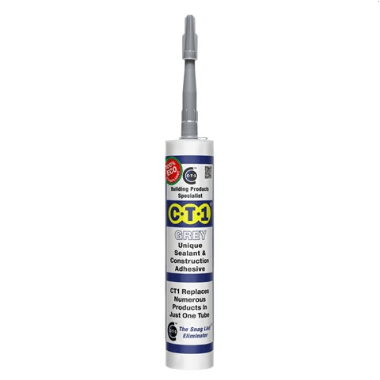 C-Tec CT1 Sealant & Construction Adhesive - Grey 535306 Image 1