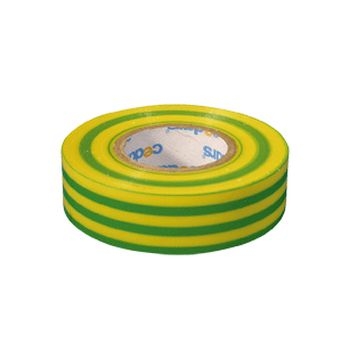 PVC Insulation Tape - Green/Yellow Image 1