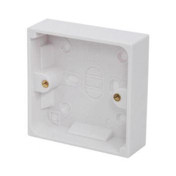 25mm 1 Gang Surface Box