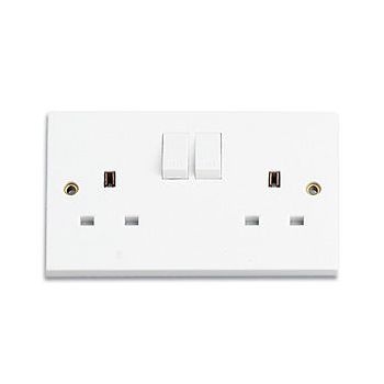 Double Switched Socket Image 1