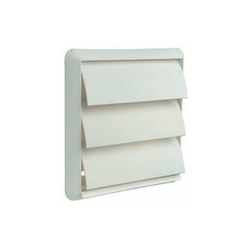 100mm Gravity Flap Vent - White Image 1