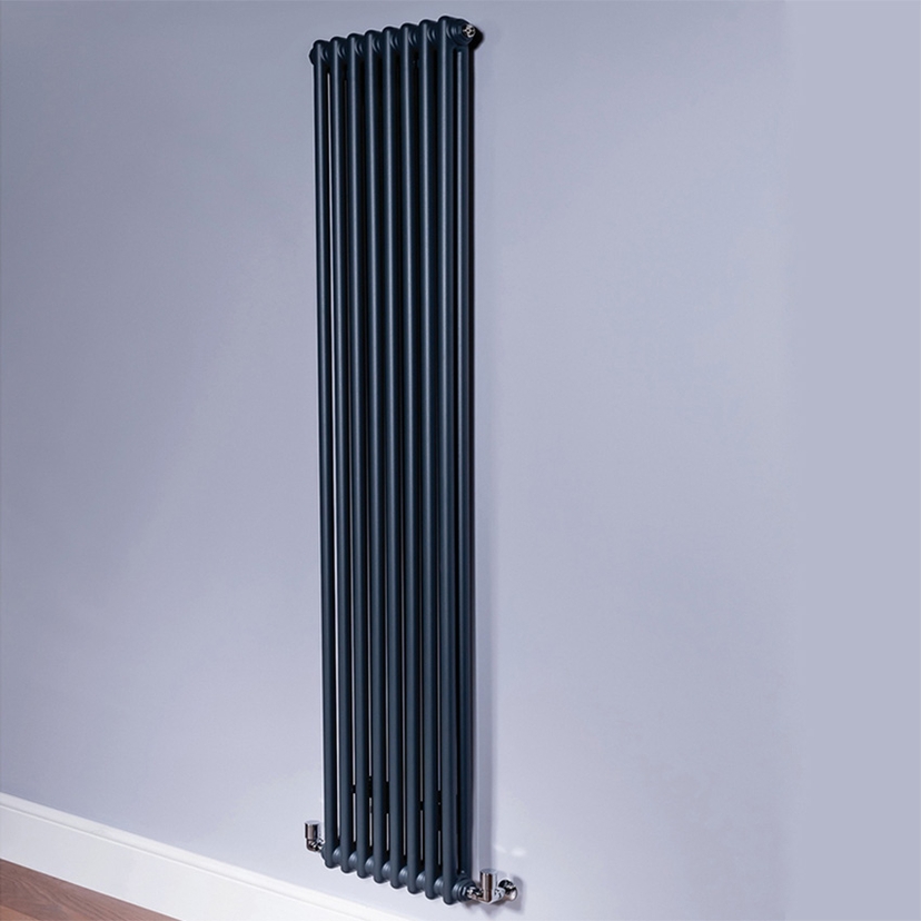 Ardent 2 Column 8 sections Radiator 1800 x 392 Anthracite Image 1