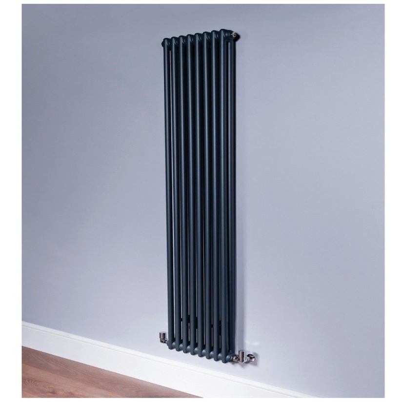 Ardent 3 Column 8 sections Radiator 1800 x 392 Anthracite Image 1