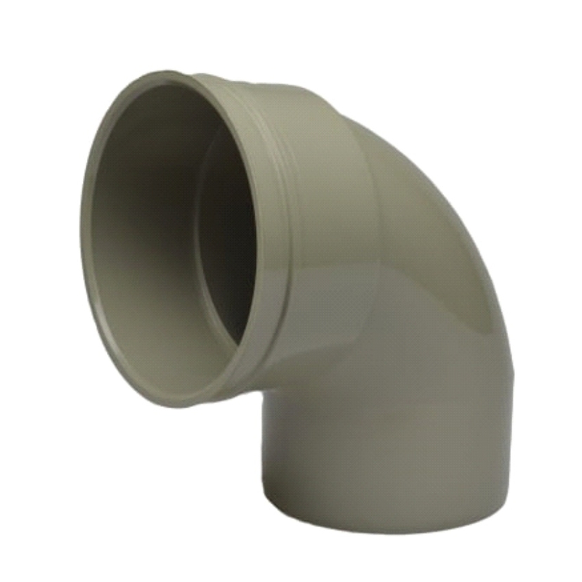 Davant 110mm Solvent 135 degree Sgl Socket Bend - Olive Grey SSOG0008 Image 1