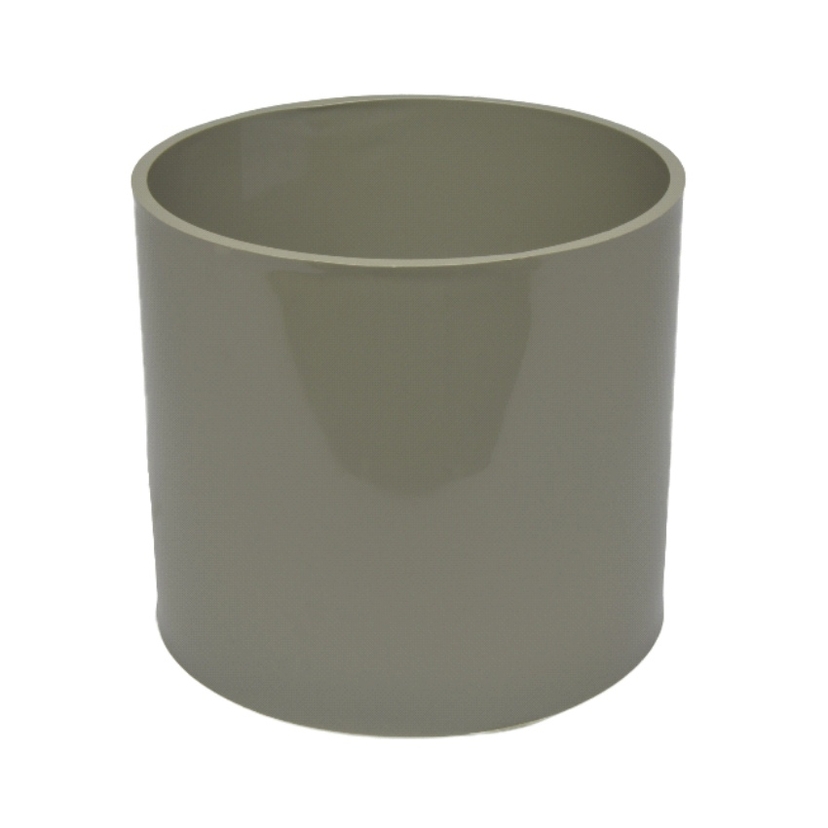 Davant 110mm Solvent Double Socket Slip Coupler - Olive Grey SSOG0019 Image 1