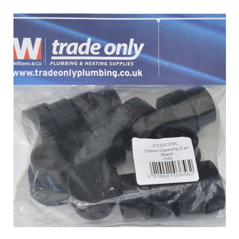 Davant 32mm Cleaning Eye - Black (Single) PWP32IB Image 1