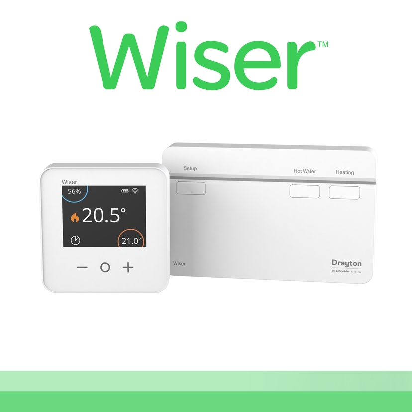 Drayton Wiser Thermostat Kit 2 WT724R9K0902 Image 1