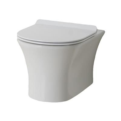 Eastbrook Northall Rimless Wall Hung Pan & SC Seat Image 1