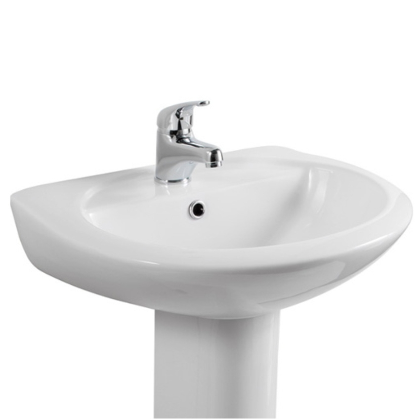 Eastbrook Loire 450mm 2 Tap Hole Basin 75.0015 Image 1