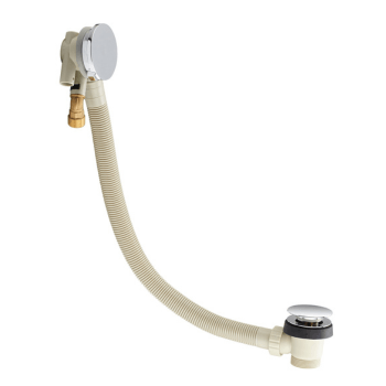 Instinct 11/2" Low profile Bath Filler & Clicker Waste Chrome 202490IN Image 1