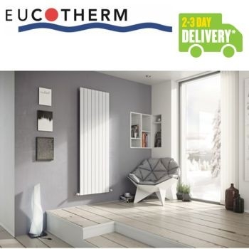 Mars 1800x595mm Single Vertical/Horizontal - White EMAV18595W Image 1