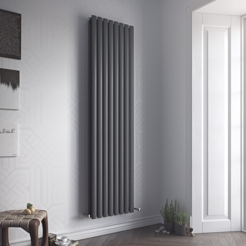 Nova 1800x410mm Duo Vertical/Horizontal - Matt Anthracite ENOD18410A Image 1