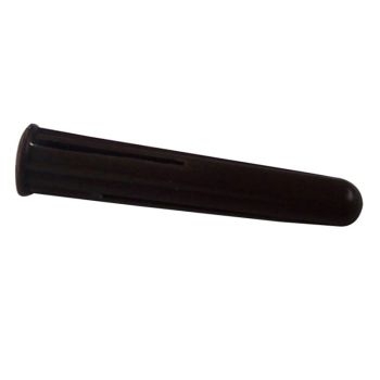 Plastic Brown Plugs (Box of 100) BPLUG Image 1