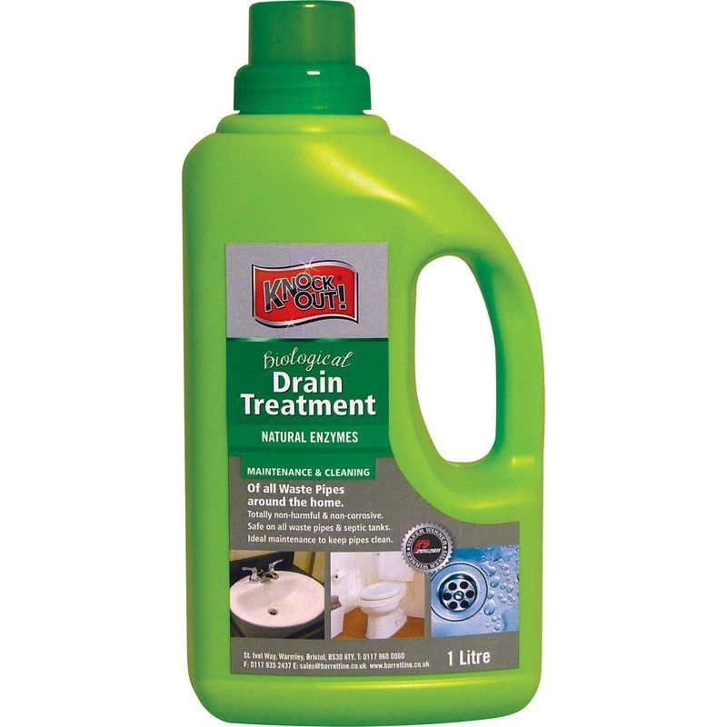 Knock Out Biological Drain Cleaner 1 Litre Image 1