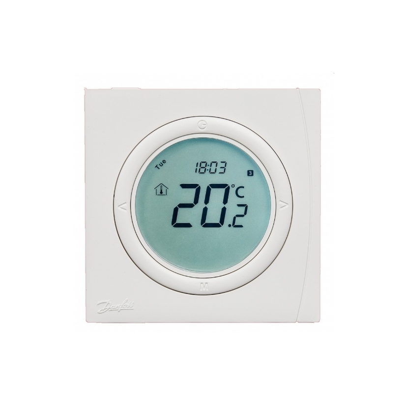 Danfoss TP5001B Programmable Room Thermostat Battery Powered 11807601 Image 1