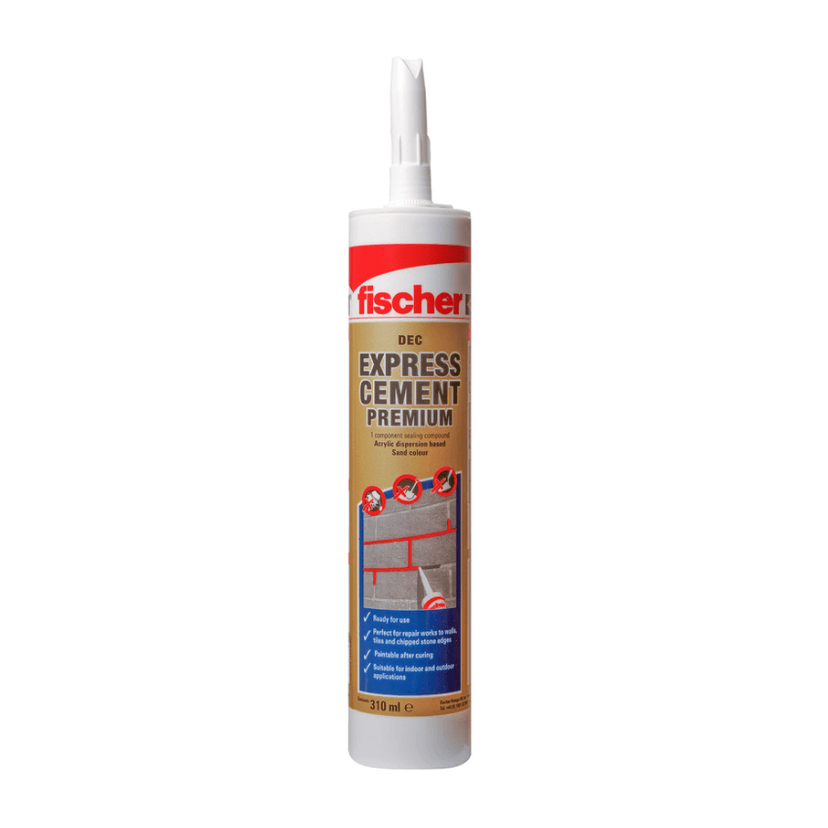 Fischer Premium Express Cement 310ml - Sand Image 1